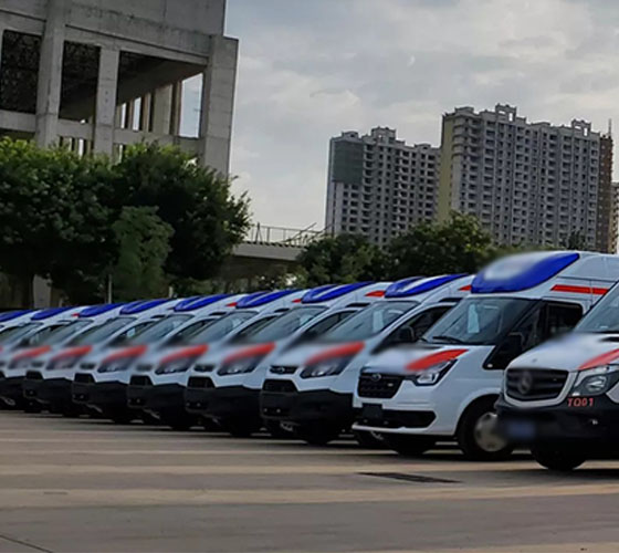 平江县服务车队展示