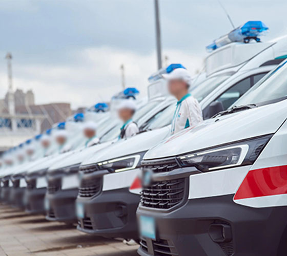 平江县服务车队展示